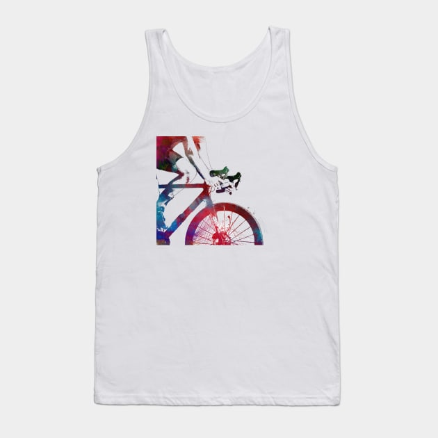 Cycling Bike sport art #cycling #sport Tank Top by JBJart